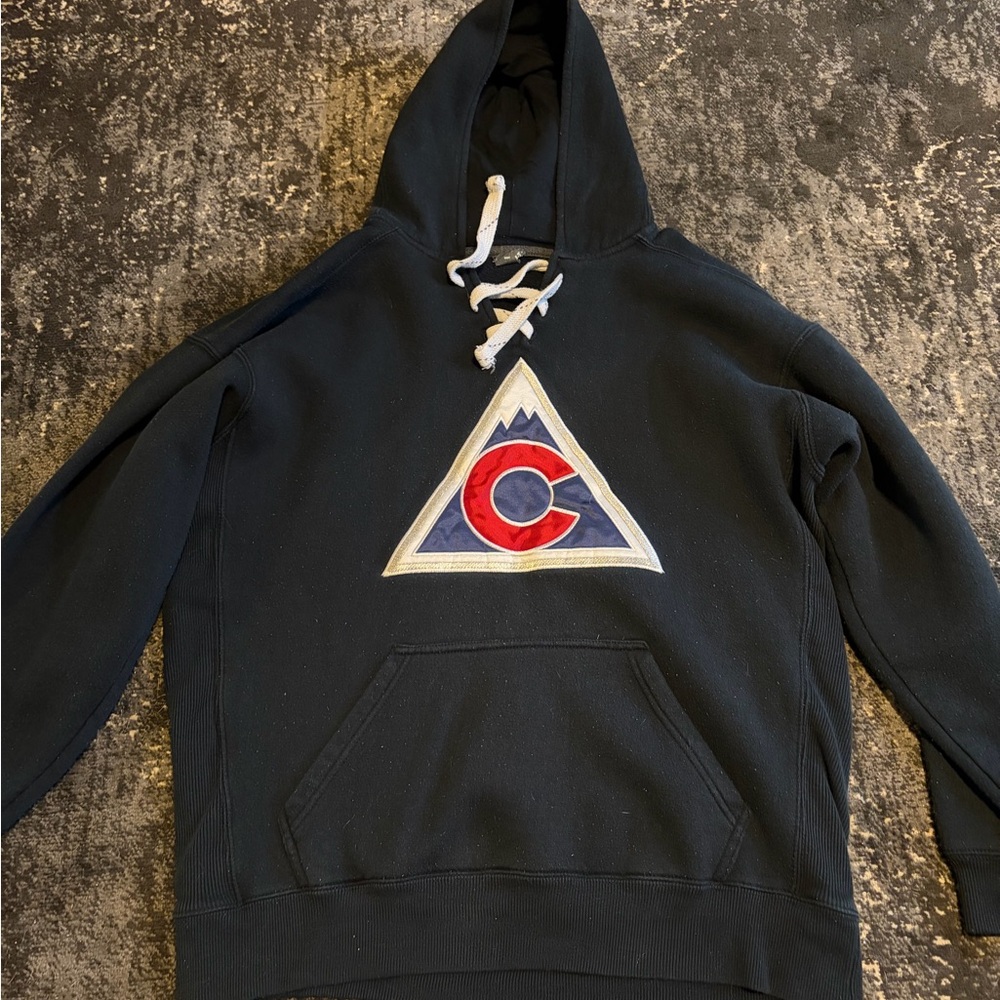 Black Colorado Avalanche Hoodie